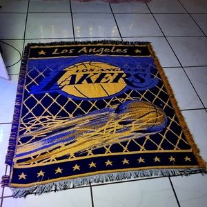 Rare Vintage VTG lakers the northwest blanket